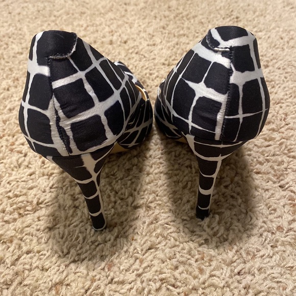 Adam Lippes for Target black white heels 9 - Picture 3 of 7